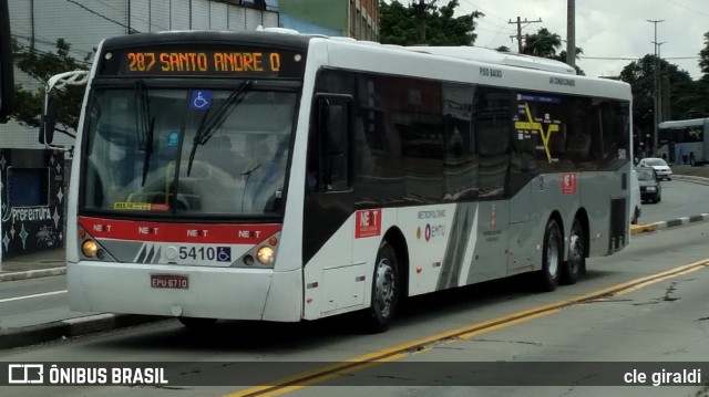 Next Mobilidade - ABC Sistema de Transporte 5410 na cidade de São Paulo, São Paulo, Brasil, por cle giraldi. ID da foto: 10822286.