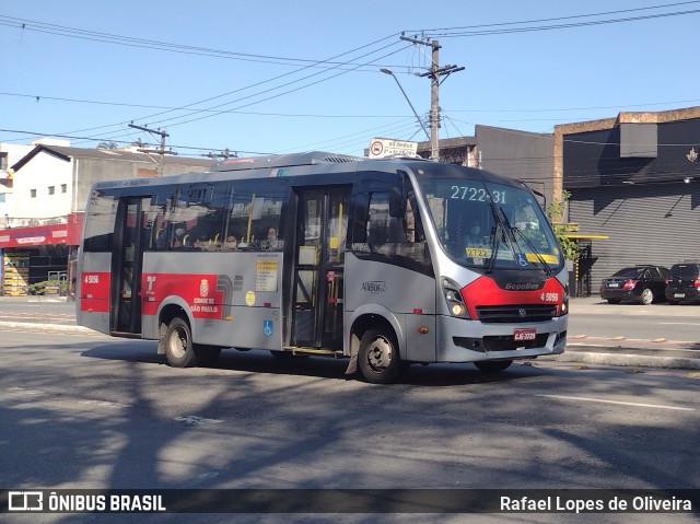 Allibus Transportes 4 5056 na cidade de São Paulo, São Paulo, Brasil, por Rafael Lopes de Oliveira. Número da foto: #10824572.