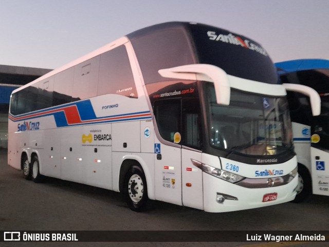 VUSC - Viação União Santa Cruz 2360 na cidade de Porto Alegre, Rio Grande do Sul, Brasil, por Luiz Wagner Almeida. Número da foto: #10824948.