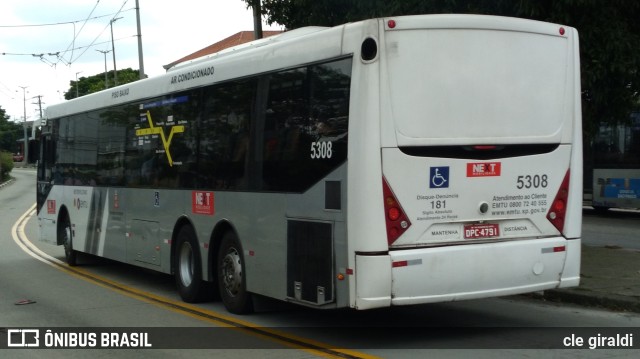 Next Mobilidade - ABC Sistema de Transporte 5308 na cidade de São Paulo, São Paulo, Brasil, por cle giraldi. Número da foto: #10823179.