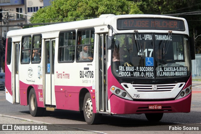Transportes Canadá BU-41706 na cidade de Belém, Pará, Brasil, por Fabio Soares. Número da foto: #10824625.
