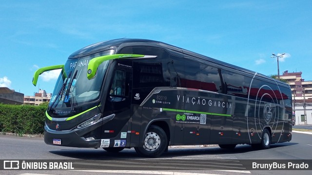 Viação Garcia 82019 na cidade de Ponta Grossa, Paraná, Brasil, por BrunyBus Prado. Número da foto: #10824611.