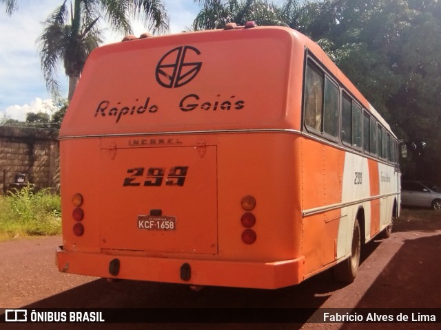 Rápido Goiás 299 na cidade de Anápolis, Goiás, Brasil, por Fabricio Alves de Lima. Número da foto: #10823193.