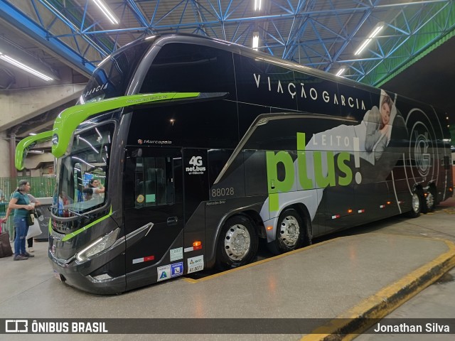 Viação Garcia 88028 na cidade de São Paulo, São Paulo, Brasil, por Jonathan Silva. Número da foto: #10822244.