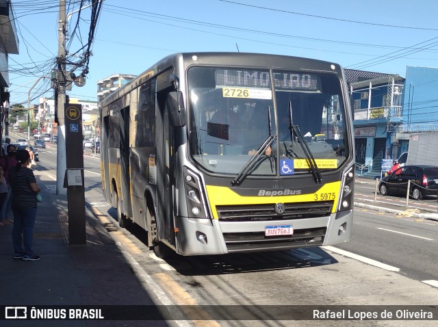 Upbus Qualidade em Transportes 3 5975 na cidade de São Paulo, São Paulo, Brasil, por Rafael Lopes de Oliveira. ID da foto: 10824446.