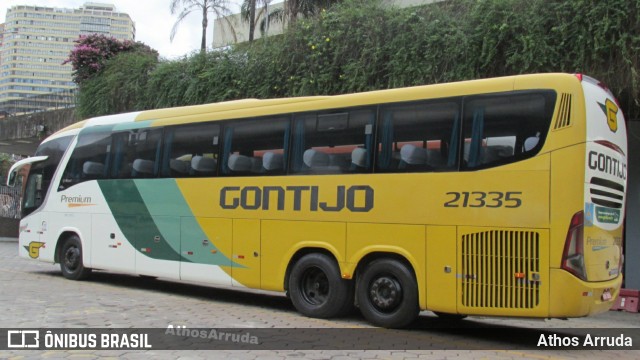 Empresa Gontijo de Transportes 21335 na cidade de Belo Horizonte, Minas Gerais, Brasil, por Athos Arruda. ID da foto: 10824918.