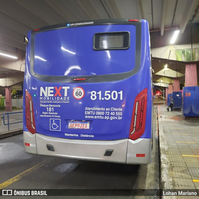 Next Mobilidade - ABC Sistema de Transporte 81.501 na cidade de São Caetano do Sul, São Paulo, Brasil, por Lohan Mariano. Número da foto: #10824067.