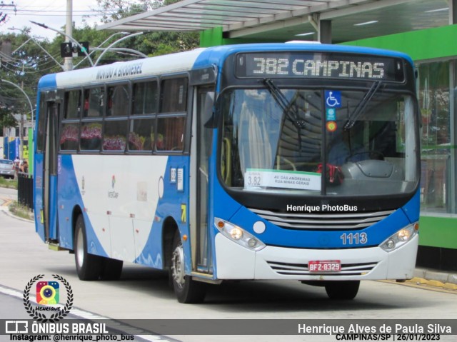 VB Transportes e Turismo 1113 na cidade de Campinas, São Paulo, Brasil, por Henrique Alves de Paula Silva. Número da foto: #10822442.