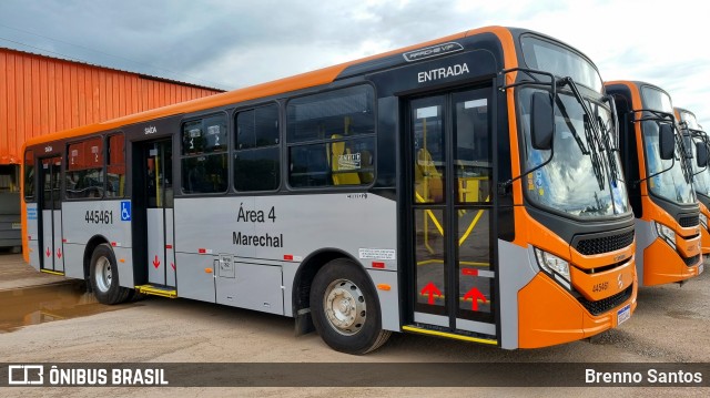 Auto Viação Marechal Brasília 445461 na cidade de Taguatinga, Distrito Federal, Brasil, por Brenno Santos. ID da foto: 10823114.