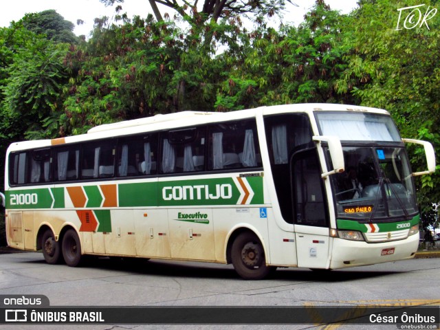 Empresa Gontijo de Transportes 21000 na cidade de São Paulo, São Paulo, Brasil, por César Ônibus. ID da foto: 10823546.