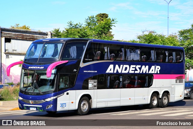 Autotransportes Andesmar 3073 na cidade de Ciudad Autónoma de Buenos Aires, Argentina, por Francisco Ivano. Número da foto: #10825002.