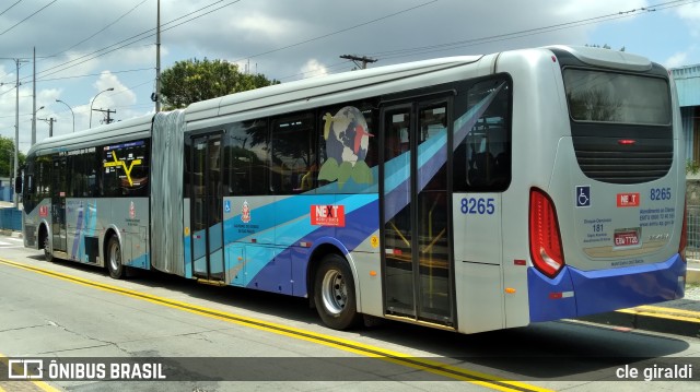 Next Mobilidade - ABC Sistema de Transporte 8265 na cidade de São Paulo, São Paulo, Brasil, por cle giraldi. ID da foto: 10823714.