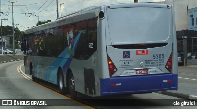 Next Mobilidade - ABC Sistema de Transporte 5305 na cidade de São Paulo, São Paulo, Brasil, por cle giraldi. ID da foto: 10823659.