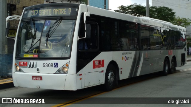 Next Mobilidade - ABC Sistema de Transporte 5308 na cidade de São Paulo, São Paulo, Brasil, por cle giraldi. Número da foto: #10822300.