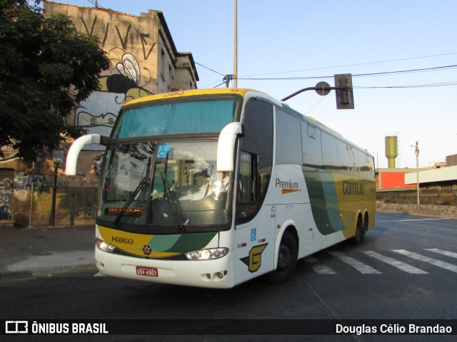 Empresa Gontijo de Transportes 14860 na cidade de Belo Horizonte, Minas Gerais, Brasil, por Douglas Célio Brandao. ID da foto: 10824902.