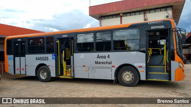 Auto Viação Marechal Brasília 445525 na cidade de Taguatinga, Distrito Federal, Brasil, por Brenno Santos. ID da foto: 10823130.