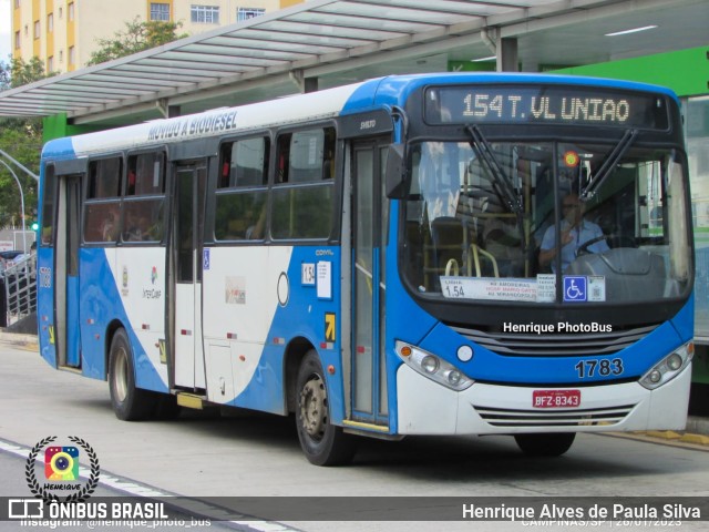 VB Transportes e Turismo 1783 na cidade de Campinas, São Paulo, Brasil, por Henrique Alves de Paula Silva. Número da foto: #10822447.
