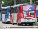 Itajaí Transportes Coletivos 2043 na cidade de Campinas, São Paulo, Brasil, por Henrique Alves de Paula Silva. ID da foto: :id.