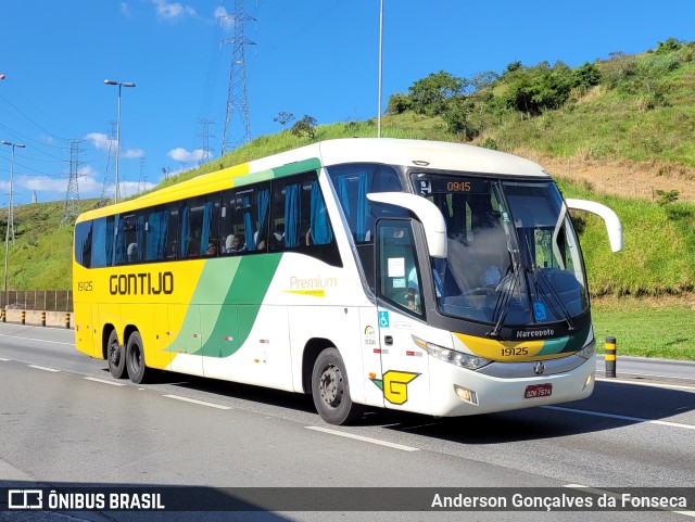 Empresa Gontijo de Transportes 19125 na cidade de Aparecida, São Paulo, Brasil, por Anderson Gonçalves da Fonseca. ID da foto: 10733849.