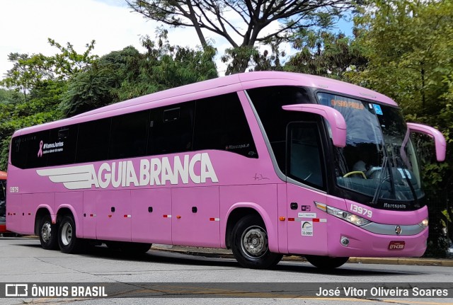 Viação Águia Branca 13979 na cidade de São Paulo, São Paulo, Brasil, por José Vitor Oliveira Soares. Número da foto: #10734727.