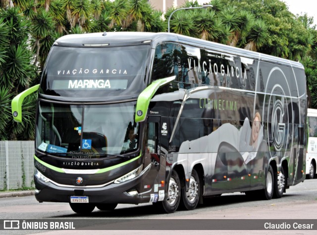 Viação Garcia 86088 na cidade de Curitiba, Paraná, Brasil, por Claudio Cesar. ID da foto: 10737328.