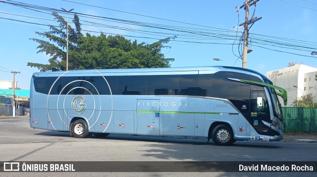 Viação Garcia 82039 na cidade de São Paulo, São Paulo, Brasil, por David Macedo Rocha. ID da foto: 10734310.