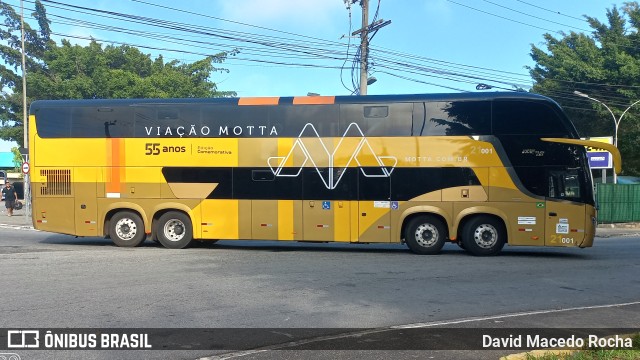 Viação Motta 21001 na cidade de São Paulo, São Paulo, Brasil, por David Macedo Rocha. Número da foto: #10734313.