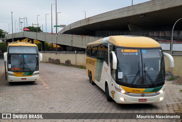 Empresa Gontijo de Transportes 21715 na cidade de Belo Horizonte, Minas Gerais, Brasil, por Maurício Nascimento. ID da foto: 10737746.