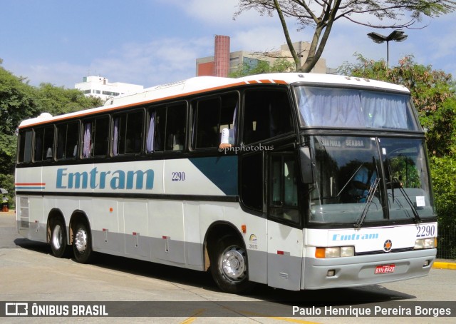 Emtram 2290 na cidade de São Paulo, São Paulo, Brasil, por Paulo Henrique Pereira Borges. Número da foto: #10737331.