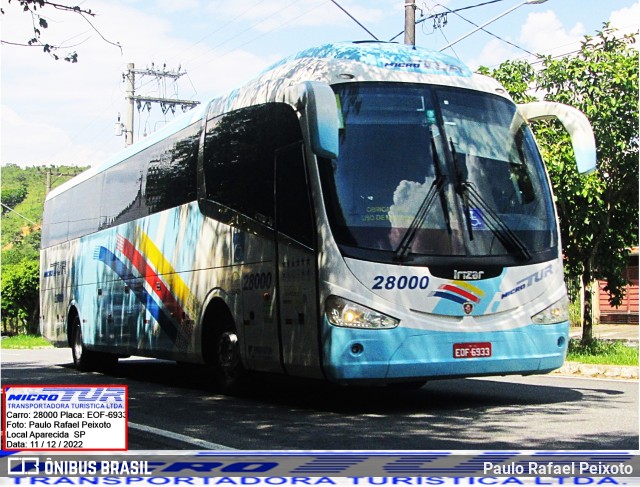 Microtur Transportadora Turística 28000 na cidade de Aparecida, São Paulo, Brasil, por Paulo Rafael Peixoto. Número da foto: #10737745.