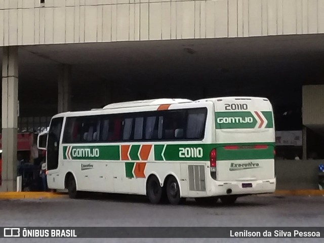 Empresa Gontijo de Transportes 20110 na cidade de Caruaru, Pernambuco, Brasil, por Lenilson da Silva Pessoa. ID da foto: 10735643.