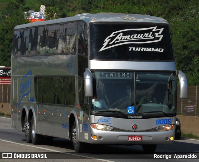 Amauri Turismo 9006 na cidade de Aparecida, São Paulo, Brasil, por Rodrigo  Aparecido. Número da foto: #10737008.