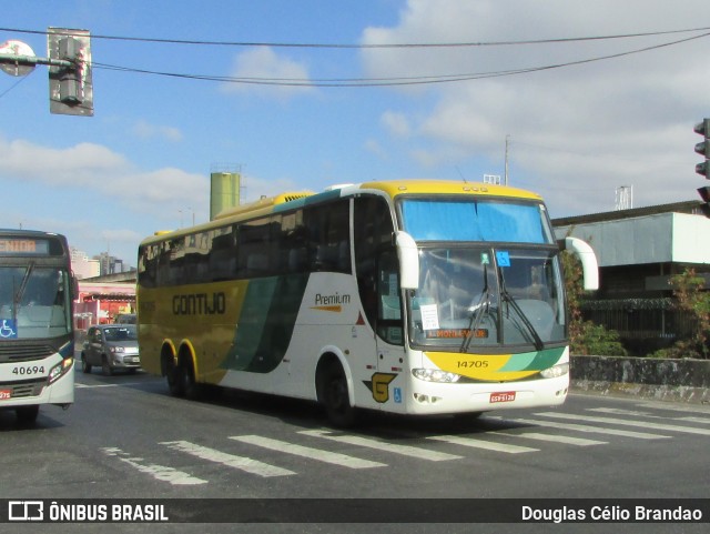 Empresa Gontijo de Transportes 14705 na cidade de Belo Horizonte, Minas Gerais, Brasil, por Douglas Célio Brandao. ID da foto: 10737143.