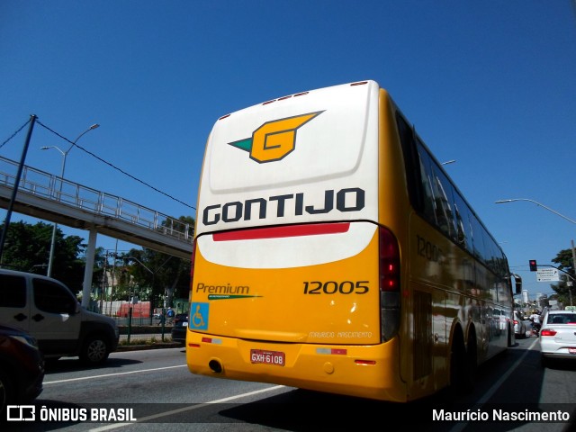 Empresa Gontijo de Transportes 12005 na cidade de Belo Horizonte, Minas Gerais, Brasil, por Maurício Nascimento. Número da foto: #10737306.