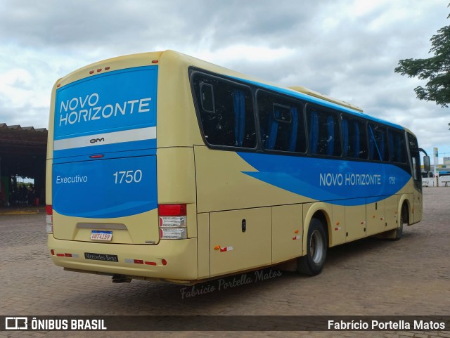 Viação Novo Horizonte 1750 na cidade de Vitória da Conquista, Bahia, Brasil, por Fabrício Portella Matos. ID da foto: 10736121.