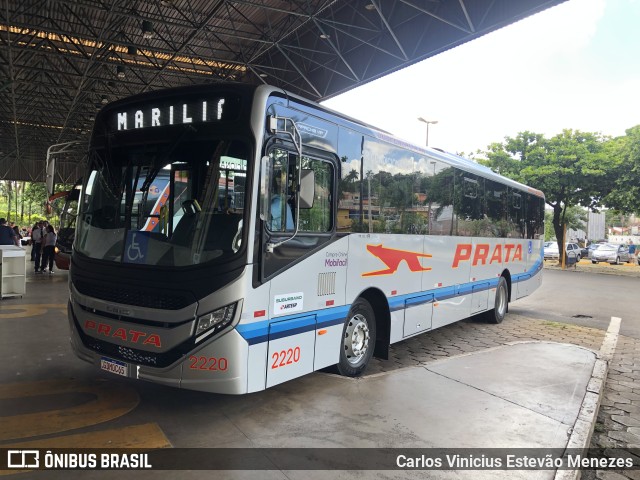 Expresso de Prata 2220 na cidade de Bauru, São Paulo, Brasil, por Carlos Vinicius Estevão Menezes. Número da foto: #10736424.