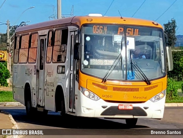 Auto Viação Marechal Brasília 443841 na cidade de Samambaia, Distrito Federal, Brasil, por Brenno Santos. Número da foto: #10733989.