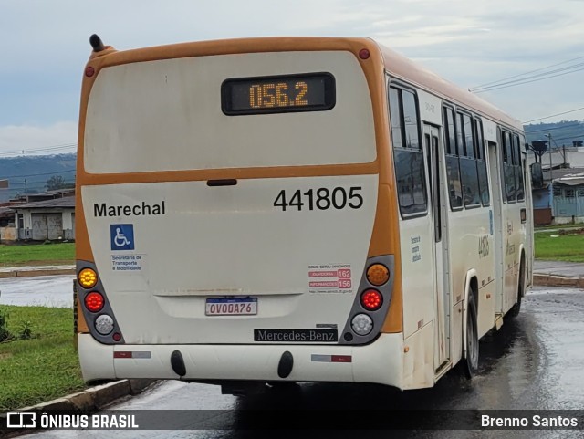 Auto Viação Marechal Brasília 441805 na cidade de Samambaia, Distrito Federal, Brasil, por Brenno Santos. ID da foto: 10734640.