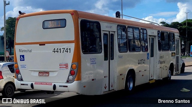 Auto Viação Marechal Brasília 441741 na cidade de Taguatinga, Distrito Federal, Brasil, por Brenno Santos. Número da foto: #10734637.