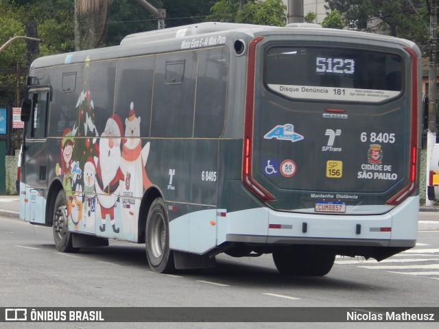 Cooper Líder > A2 Transportes 6 8405 na cidade de São Paulo, São Paulo, Brasil, por Nicolas Matheusz. Número da foto: #10736788.