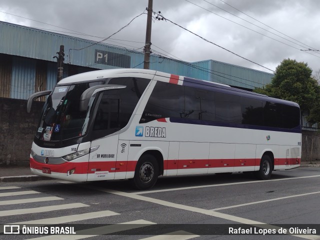 Breda Transportes e Serviços 1410 na cidade de São Paulo, São Paulo, Brasil, por Rafael Lopes de Oliveira. ID da foto: 10735595.