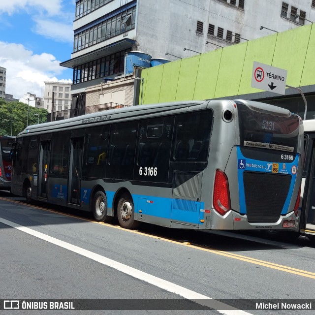 Viação Paratodos > São Jorge > Metropolitana São Paulo > Mobibrasil 6 3166 na cidade de São Paulo, São Paulo, Brasil, por Michel Nowacki. Número da foto: #10828142.