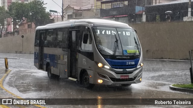 Transcooper > Norte Buss 2 6168 na cidade de São Paulo, São Paulo, Brasil, por Roberto Teixeira. Número da foto: #10827247.