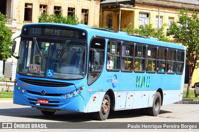 São Jorge Auto Bus 0400 na cidade de Ponte Nova, Minas Gerais, Brasil, por Paulo Henrique Pereira Borges. Número da foto: #10827827.