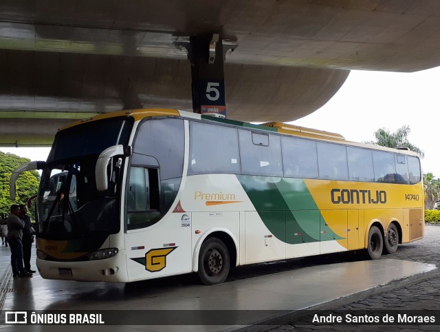 Empresa Gontijo de Transportes 14740 na cidade de Uberlândia, Minas Gerais, Brasil, por Andre Santos de Moraes. ID da foto: 10826568.