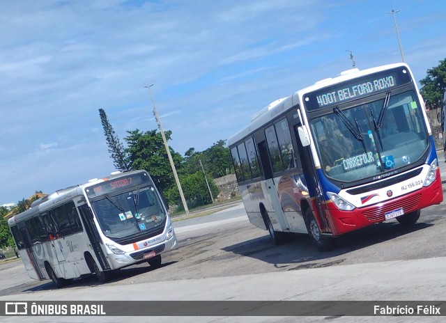 Transportadora Tinguá RJ 156.024 na cidade de Rio de Janeiro, Rio de Janeiro, Brasil, por Fabrício Félix. Número da foto: #10828531.