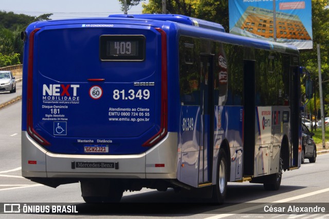 Next Mobilidade - ABC Sistema de Transporte 81.349 na cidade de São Bernardo do Campo, São Paulo, Brasil, por César Alexandre. Número da foto: #10826744.