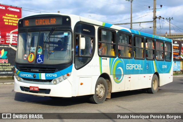 Gardel Turismo 21048 na cidade de Queimados, Rio de Janeiro, Brasil, por Paulo Henrique Pereira Borges. Número da foto: #10827879.
