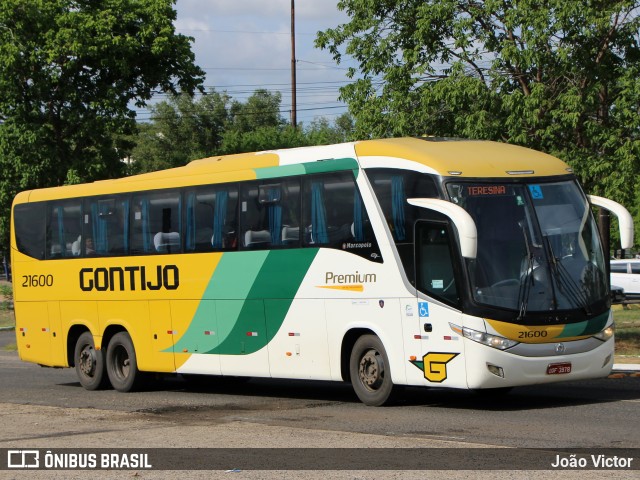 Empresa Gontijo de Transportes 21600 na cidade de Teresina, Piauí, Brasil, por João Victor. Número da foto: #10825594.