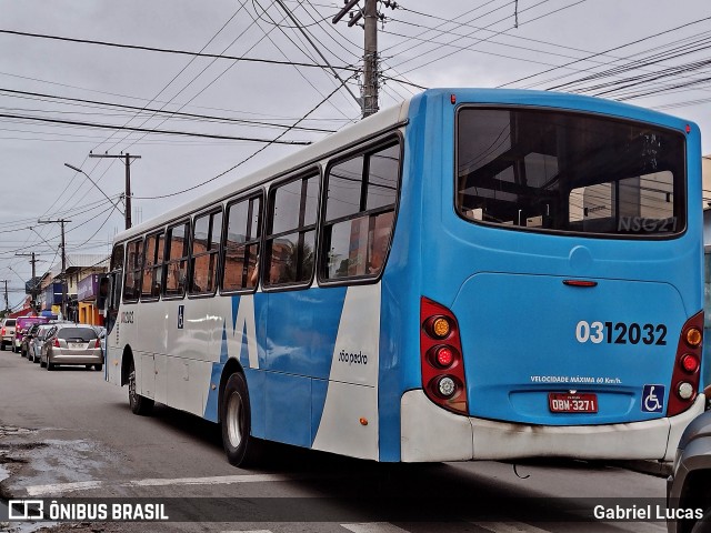 Viação São Pedro 0312032 na cidade de Manaus, Amazonas, Brasil, por Gabriel Lucas. Número da foto: #10827501.